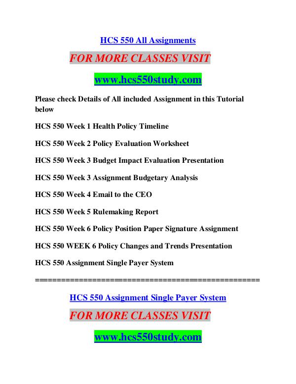 HCS 550 STUDY Education Terms/hcs550study.com HCS 550 STUDY Education Terms/hcs550study.com