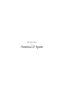 Annissa & Ipam