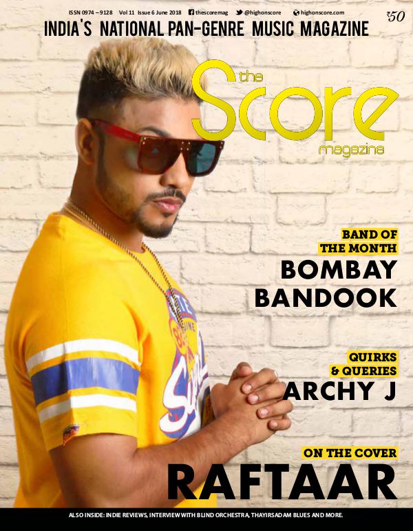 The Score Magazine June 2018 issue!