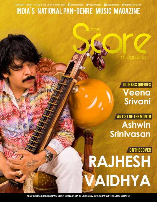 The Score Magazine December 2018 issue!