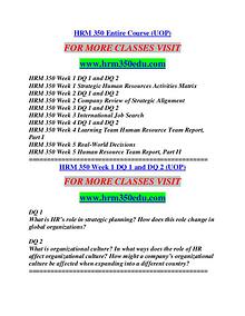 HRM 350 EDU Education Terms/hrm350edu.com