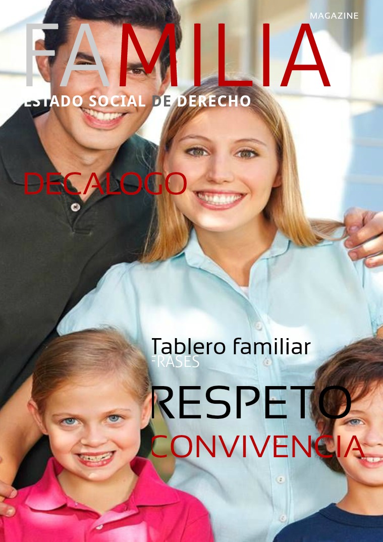 Mi Familia Es Un Estado Social de Derecho 