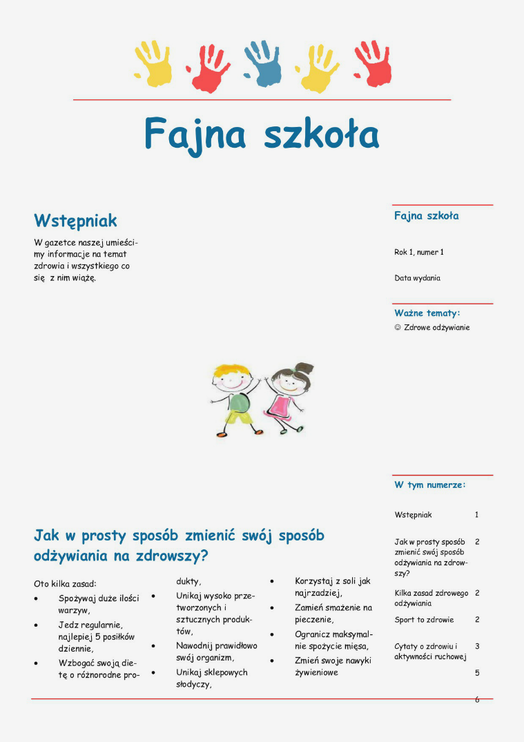 Fajna szkoła 1/2016