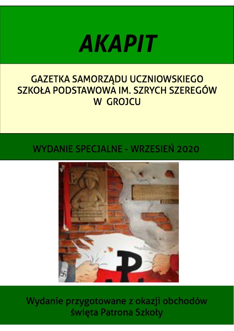 Akapit Gazetka Samorządu Uczniowskiego SP w Grojcu