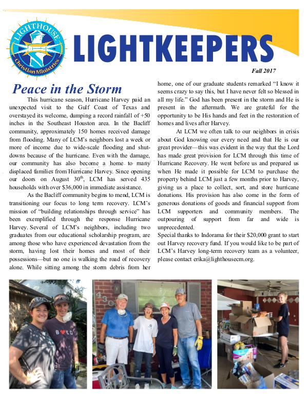 Newsletter Fall 2017-2