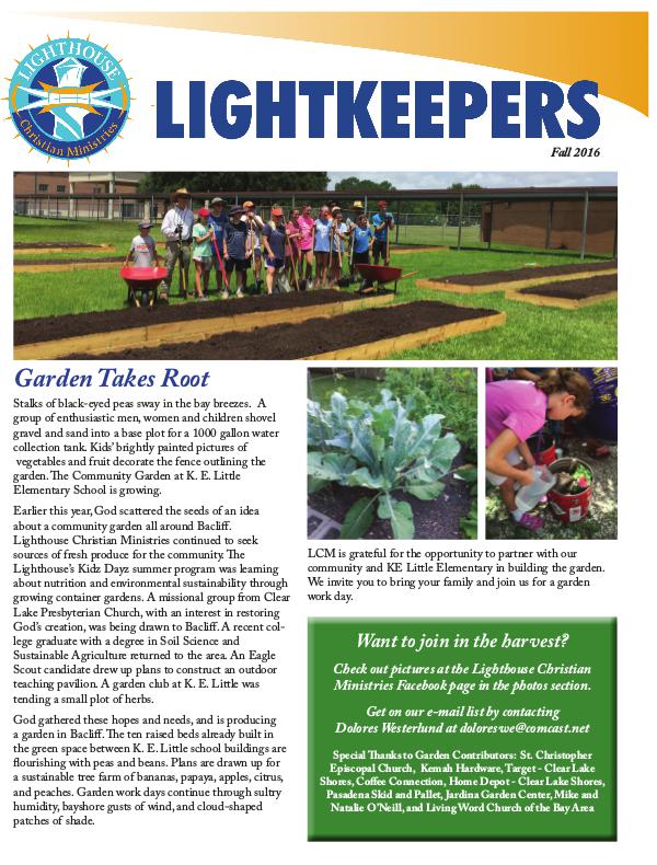 Fall Newsletter 1