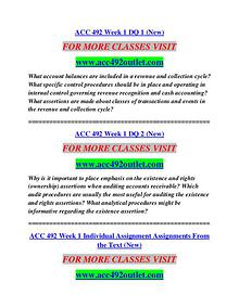 ACC 492 OUTLET Education  Terms/acc492outlet.com