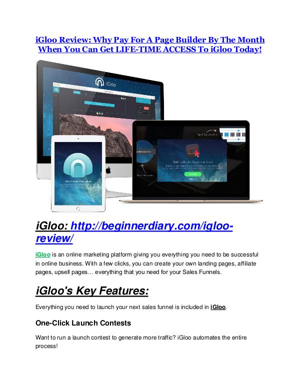 iGloo Review and (MASSIVE) $23,800 BONUSES iGloo review- iGloo (MEGA) $21,400 bonus