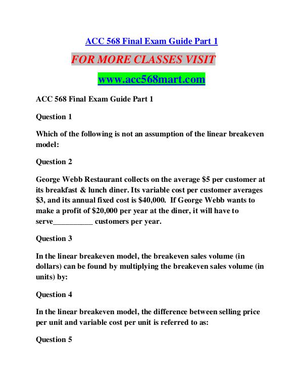 ACC 568 MART Education  Terms/acc568mart.com ACC 568 MART Education  Terms/acc568mart.com