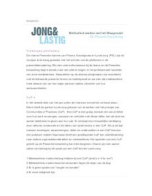 Jong en Lastig ?! brochures en nieuwsbrieven