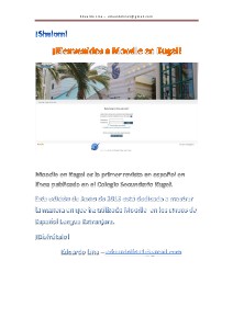 Volumen 2 - Junio de 2013 - Moodle en Kugel