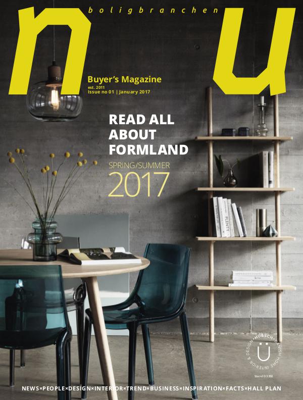 NU Formland - Read all about the Nordic design community no. 1 January 2017