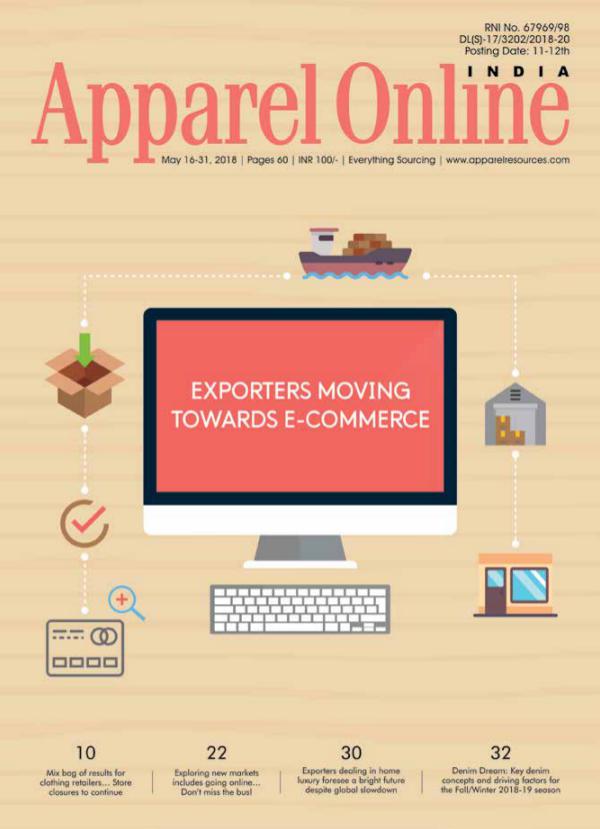 Apparel Online India Magazine May 2nd Issue 2018