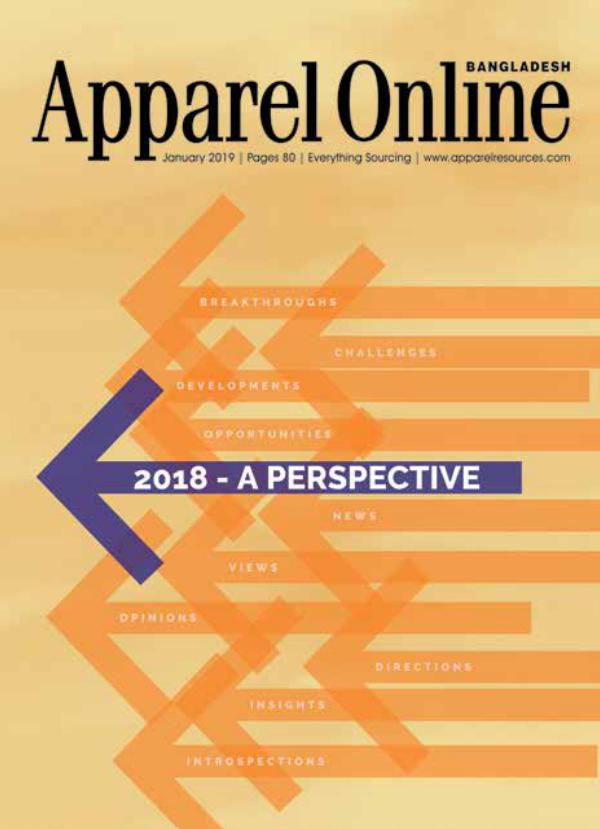 Apparel Online Bangladesh Magazine January Issue 2019