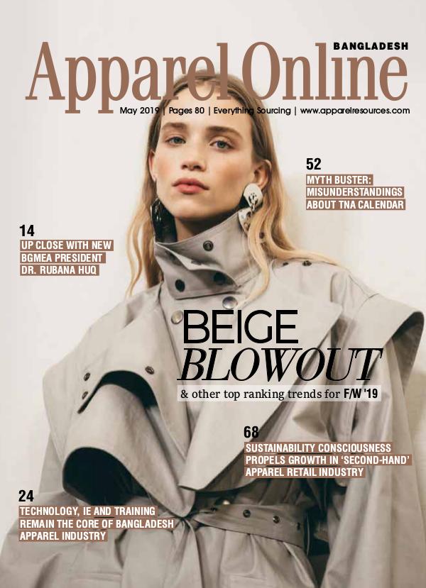 Apparel Online Bangladesh Magazine May Issue 2019