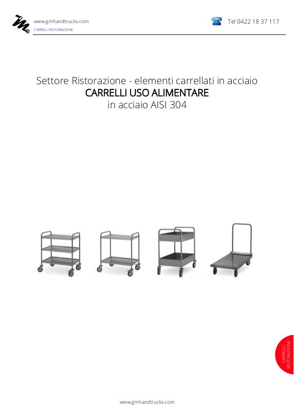 carrelli ristorazione carrelli ristorazione uso alimentare