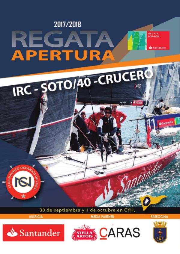 Revista Regata apertura santander REVISTA REGATA APERTURA