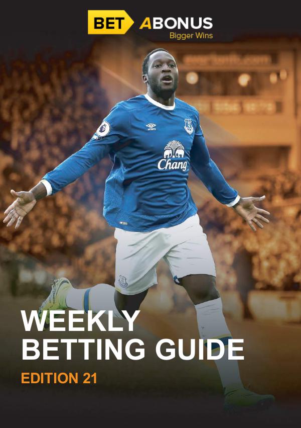 Weekly Betting Guide Weekly Betting Guide Volume 21