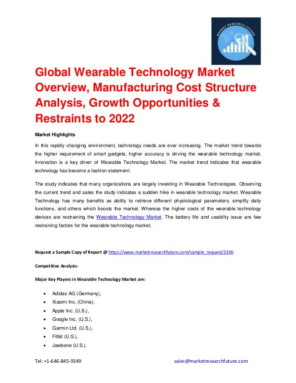 Shrink Sleeve Labels Market 2016 market Share, Regional Analysis and Global Wearable Technology Market