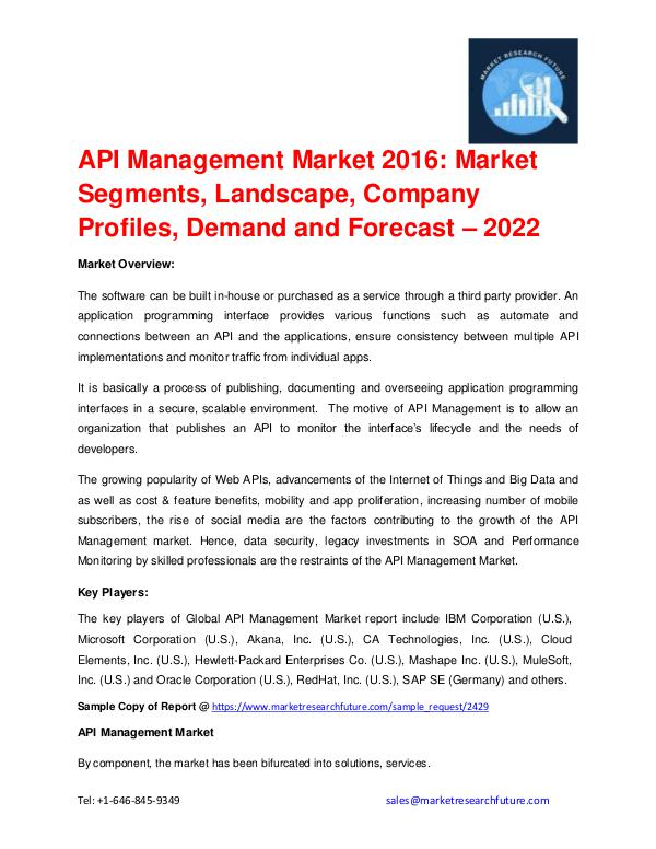 API Management Market