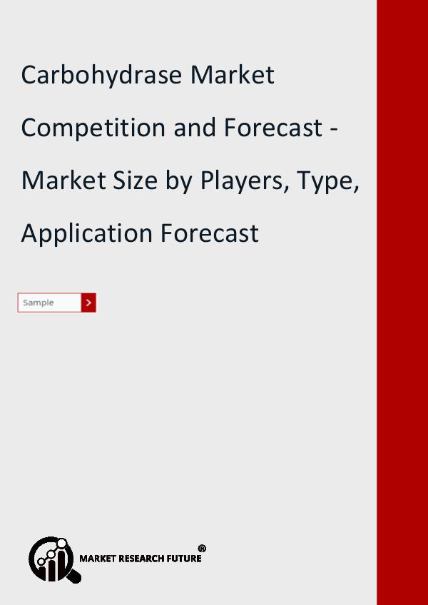 Carbohydrase Market Forecast to 2023 Available in