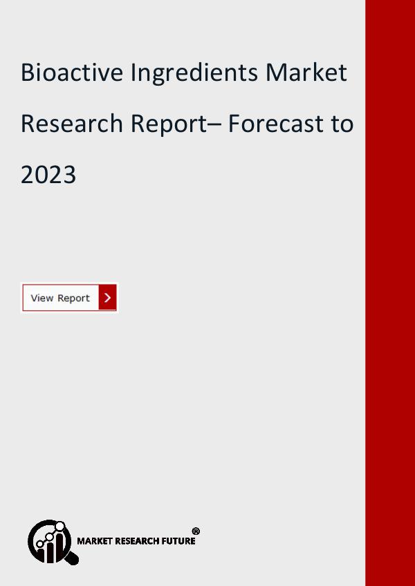 Bioactive Ingredients Market Research Report– Fore