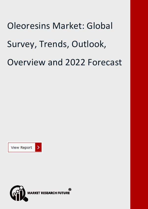 Global Oleoresins Market Research Report