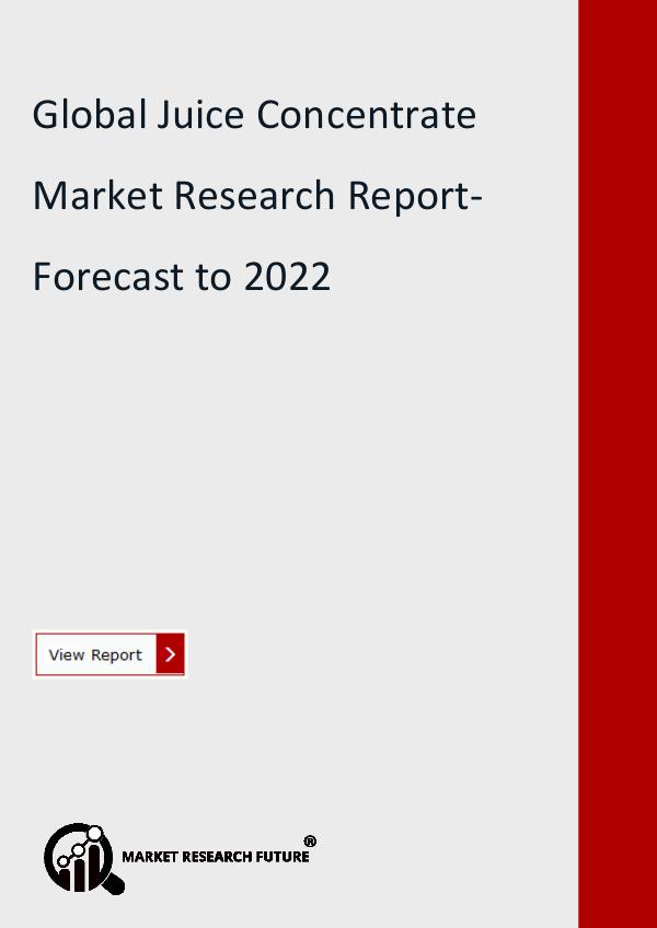 Juice Concentrate Market Research Report