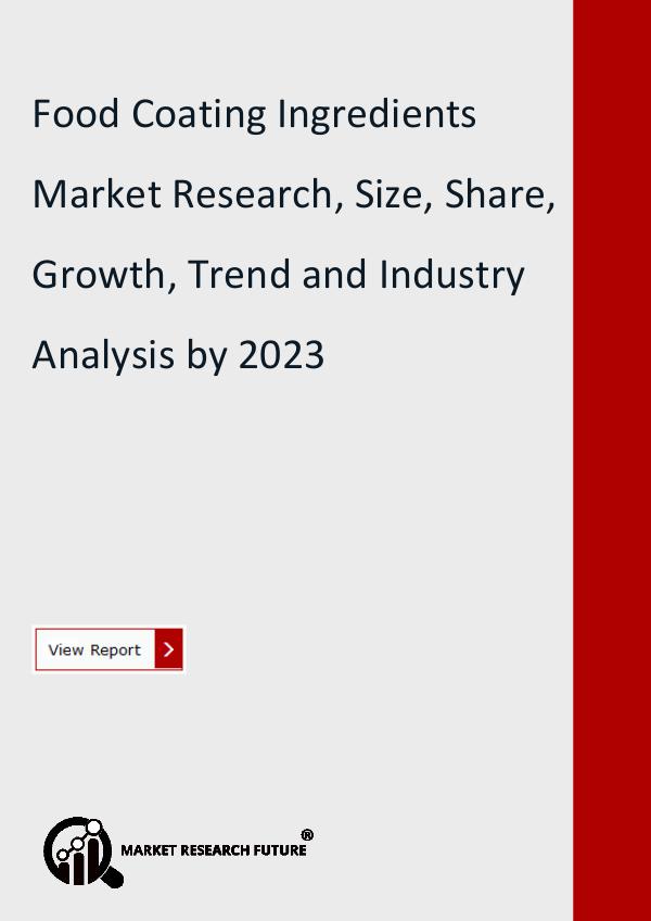 Food Coating Ingredients Market Research Report