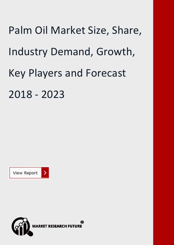 Market Research Future (Food and Beverages) Palm Oil Market Research, Size, Share, Trend