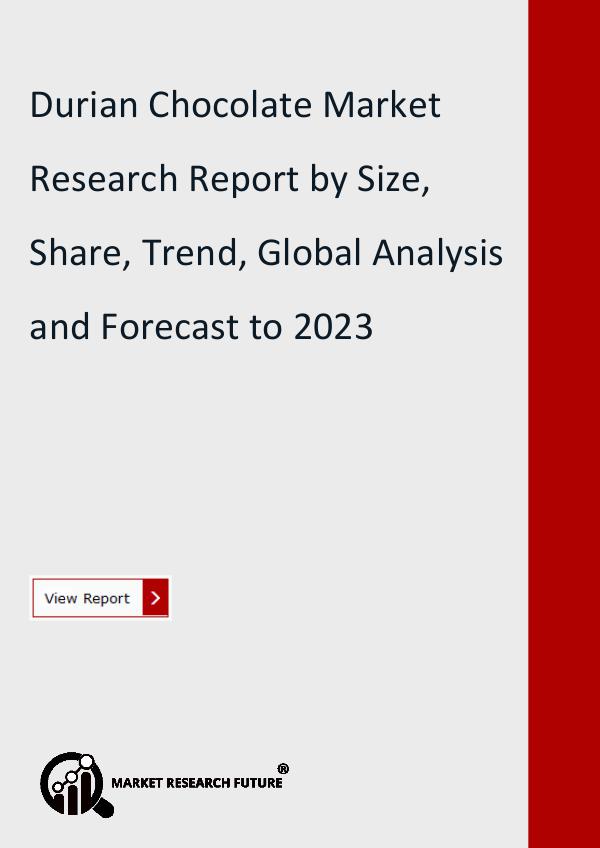 Durian Chocolate Market Research Report