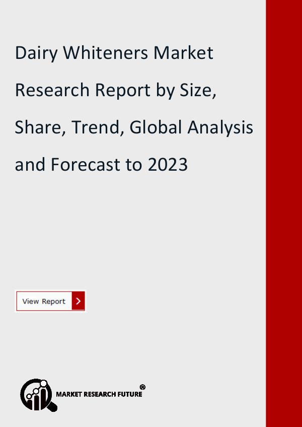 Dairy Whiteners Market Research Report