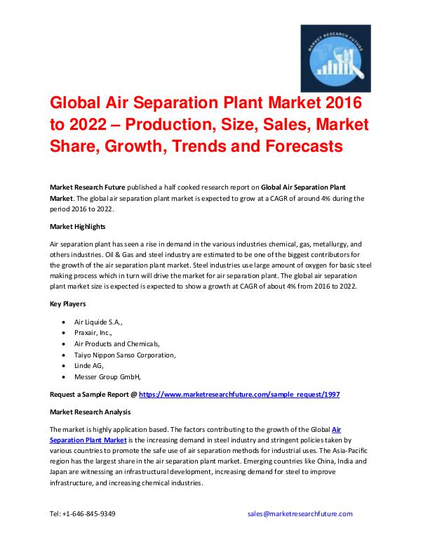 Shrink Sleeve Labels Market 2016 market Share, Regional Analysis and Global Air Separation Plant Market