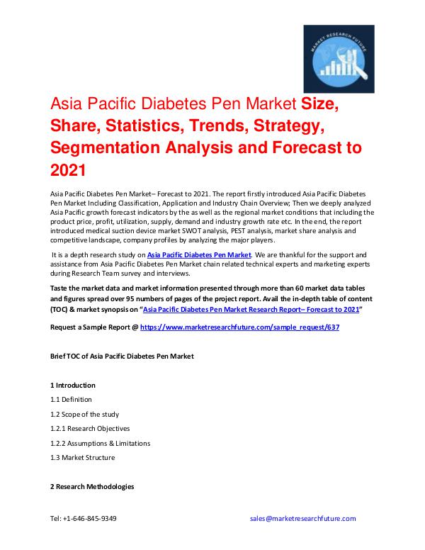 Asia Pacific Diabetes Pen Market