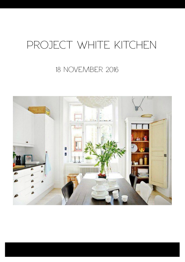 PROJECT WHITE KITCHEN