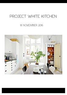 PROJECT WHITE KITCHEN 