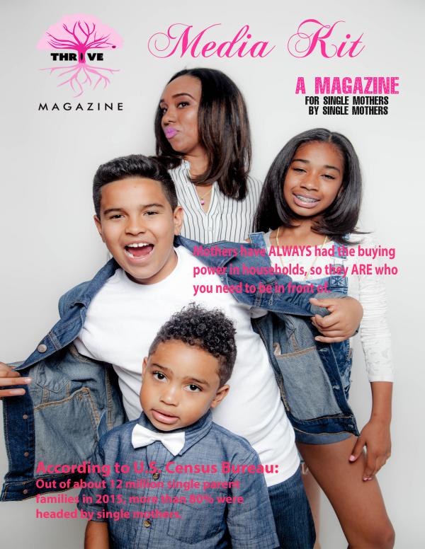 THRIVING Melanin Family Magazine 2017 Media Kit