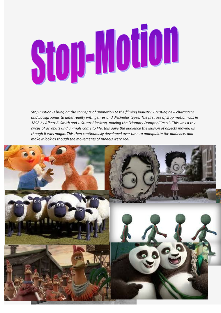 Stop-Motion Development High