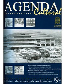 Agenda Cultural UdeA - Año 1998