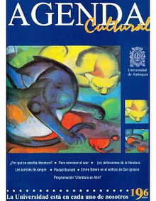 Agenda Cultural UdeA - Año 1999