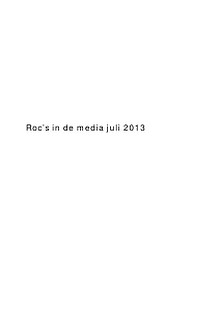 roc's in de media