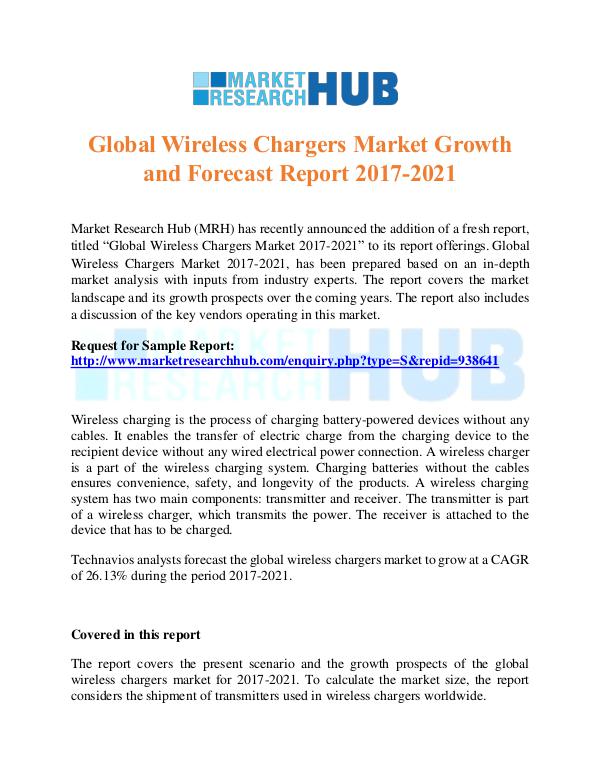 Wireless Chargers Market Growth Report