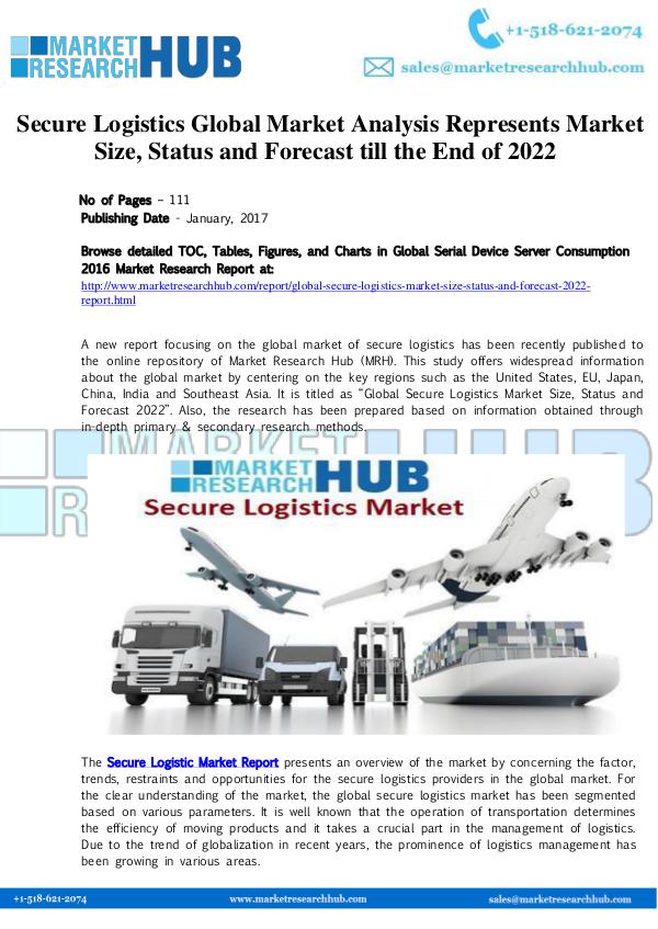 Secure Logistics Market Analysis Report