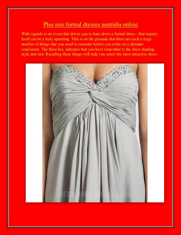 Formal dresses australia www.formalgownaustralia.com