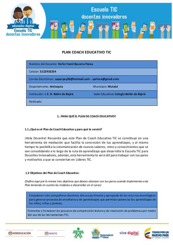 MI PLAN COACH EDUCATIVO TIC 01