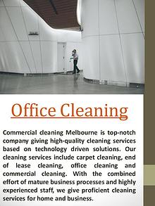 Office Cleaning Services Melbourne