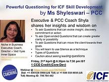 ICF - Powerful Questioning - Webinar-21stApr