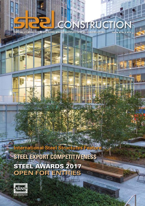 Steel Construction Vol 40 no 6 - International Steel Structures