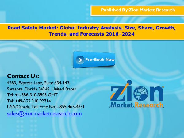 Road Safety Market, 2016–2024