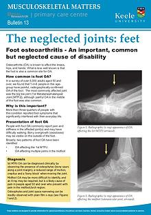 Musculoskeletal Matters